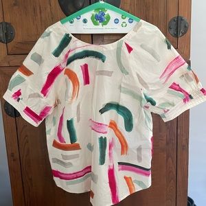 Cute Anthropologie top. New. Never worn.